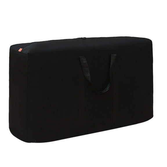 CuiLiyq Christmas Tree Storage Bag, Large Clothing Storage Bags, for Holiday Xmas Disassembled Trees with Reinforced Handles and Dual Zipper (Black, 31.5" x 18.9" x 9.8")