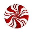 thumbnail image 1 of CuiLiyq Christmas Washable Round Area Rug, Non Slip Winter Soft Throw Rugs Carpet for Entryway Living Room Bedroom (polyester, 31.5" x 31.5"), 1 of 6