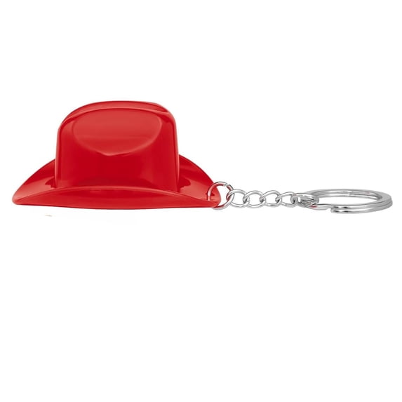 CuiLiyq Cowboy Hat Bottle Opener Keychain, 1 Pcs Portable Western Texas Style Beer Opener, Open the Lids of Beer Bottle Easily, Cowgirl Theme Bar Party Favors Decoration for Beer Lovers (Red)