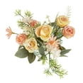 thumbnail image 1 of CuiLiyq Fake Roses Artificial Flowers, 1 Pack Rose Fake Flowers for Decoration, Pink Roses Bouquets Silk Flowers for Vase Centerpiece Table Wedding Party Bridal DIY Decor (Rose Gold), 1 of 7