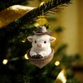 thumbnail image 1 of CuiLiyq Forest Animal Acorn Ornament, 1 Pcs 2D Flat Acrylic Hanging Forest Pine Cone Style Ornaments, Pine Cone Animal Christmas Decor, for Christmas Home Decor and Holiday Season Atmosphere (G), 1 of 5