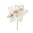 thumbnail image 1 of CuiLiyq Glitter Magnolia Flowers Designed for Holiday Decor, for Christmas Trees Wreaths Garlands Weddings and Parties (9.5" x 5.9"), 1 of 6