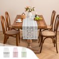thumbnail image 1 of CuiLiyq Lace Table Runner, Hollowed Out Floral Design, Rectangular Tablecloth for Dining Room Tea Table and Home Decor, 11.8" x 70.9", 1 of 7