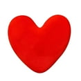 thumbnail image 1 of CuiLiyq Large Valentines Day Throw Pillow, 15.7" Love Heart Shape Cushion Decorative, Velvet Pillow for Wedding Anniversary Farmhouse Living Room Sofa Bedroom Decor (Red), 1 of 5