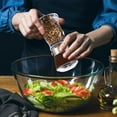 thumbnail image 1 of CuiLiyq Manual Salt and Pepper Grinder, Refillable Spice Mill with Adjustable Coarseness, for Kitchen, Dining Table and Salad Prep (Black), 1 of 9