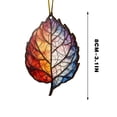 thumbnail image 1 of CuiLiyq Maple Leaf Suncatcher for Window, Acrylic Maple Leaves Hanging Ornament, Fall Leaf Decorations Window Wall Hanging Ornament, for Thanksgiving Autumn Party Supplies, 1 of 5