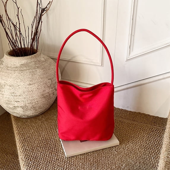 CuiLiyq Mini Tote, Lightweight Canvas Handbag with Top Handle Strap, Casual Shopping Purse for Daily Commute, Weekend Travel and Everyday Wear