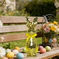 thumbnail image 1 of CuiLiyq Mosaic Glass Bunny Easter Decorations, Decorative Disco Rabbit Sculptures for Easter Centerpieces, Spring Tabletop and Shelf Decor, Home Decoration Seasonal Gift (Yellow), 1 of 6