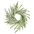 thumbnail image 1 of CuiLiyq Norfolk Pine Wreath Candle Rings, Artifical Mini Christmas Wreath Table Centerpieces Candle Wreaths, for Pillar Candles Cedar Small Wreaths for Cabinets Kitchen, 1 of 6