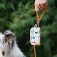 thumbnail image 1 of CuiLiyq Pet Waste Bag Dispenser Holder, Compact Portable Storage Pouch for Dog Poop Bags, Clip on Carrier for Leash for Walks Travel Outdoor Use, 3.7 x 2.0 Inches, White, 1 of 6