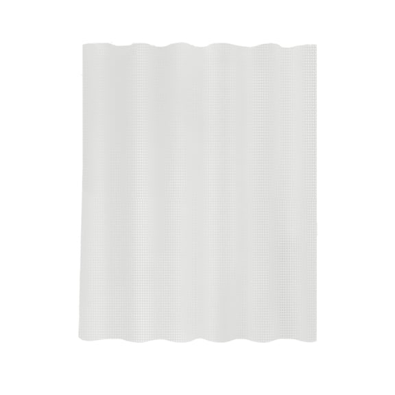 CuiLiyq Shower Curtain for Bathroom, Double Sided Solid Colour Polka Dots Shower Curtain, Shower Liner Waterproof Quick Drying Bath Curtain for Bathtub Bathroom (78" x 72", White)