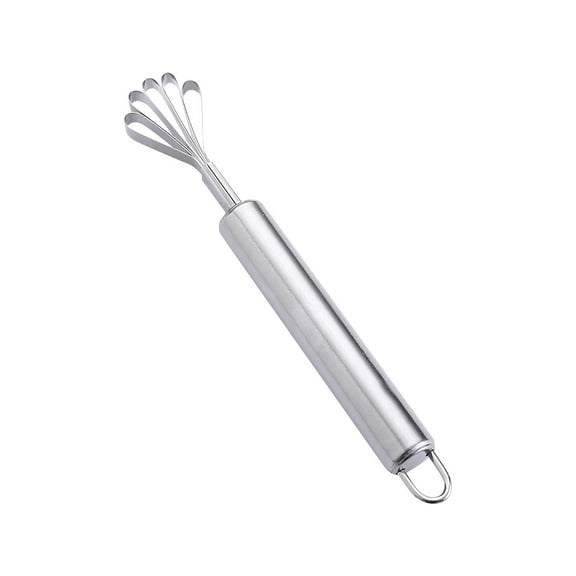 CuiLiyq Stainless Steel Coconut Scraper, Durable Coconut Meat Removal Multi Purpose Melon Scraper Meat Removal, Fruit peel tool