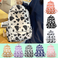 thumbnail image 1 of CuiLiyq Travel Backpack, Cute Cow Print Backpack for Women and Men, Lightweight Bookbag for Weekender Business Hiking (White), 1 of 6