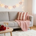 thumbnail image 1 of CuiLiyq Valentines Pillow Covers Set of 2, Cute Pink Heart Love Decorative Valentines Throw Pillow Covers, Soft Plush Faux Fur Pillow Covers for Couch Sofa Valentines Day Decoration, 17.7 Inch (E), 1 of 6