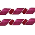 thumbnail image 1 of CuiLiyq Velvet Ribbon for DIY Crafts, 1.9" x 2.19 Yard Hot Pink Sparkle Ribbons, Single Face Glitter Fabric Ribbon for Gift Wrapping Holiday Wedding Decor Tree Floral Design (Hot Pink), 1 of 7