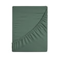 thumbnail image 1 of CuiLiyq Waterproof Sheet Non Slip Fixed All Inclusive Mattress Protection Bed Cover Soft Fibre, Fixed Bed Cover All Inclusive and Deep Pocket, Mattress Protector (79.9" x 60.2", Green), 1 of 8