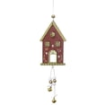 thumbnail image 1 of CuiLiyq Wooden Christmas Ornament, Brick House, Home for The Holidays, Christmas Tree Window Display Holiday Decoration Hanging Ornament, 1 of 6