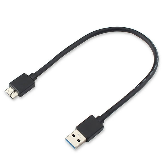 CuiYou USB 3.0 A Male to Micro B Male High Speed Data Cable Adapter for Hard Disk Drive