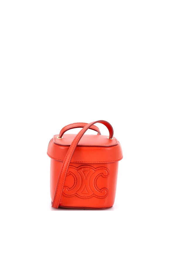Cuir Triomphe Box Bag Leather Small By Rebag