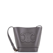 Cuir Triomphe Bucket Bag Leather Small By Rebag