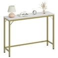 thumbnail image 1 of CuisinSmart Wood Home Decor Style Console Table, Gold, 1 of 9