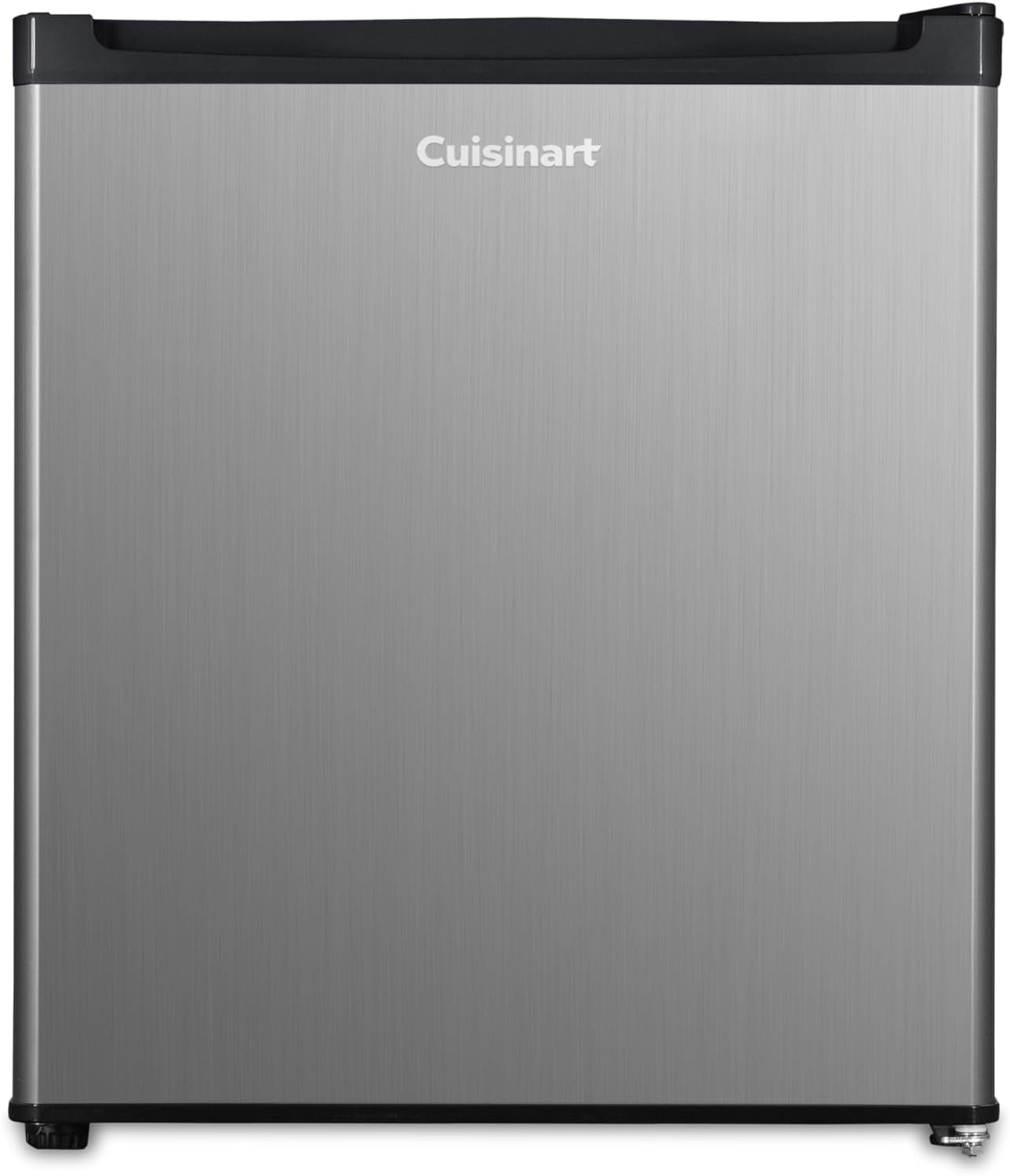 Compact Stainless Steel 1.7 Cu. Ft. Energy Star Fridge