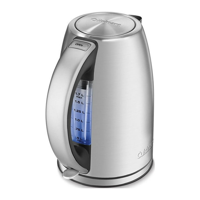 Cuisinart PerfecTemp Cordless Electric Kettle, Stainless Steel, 1.7 L