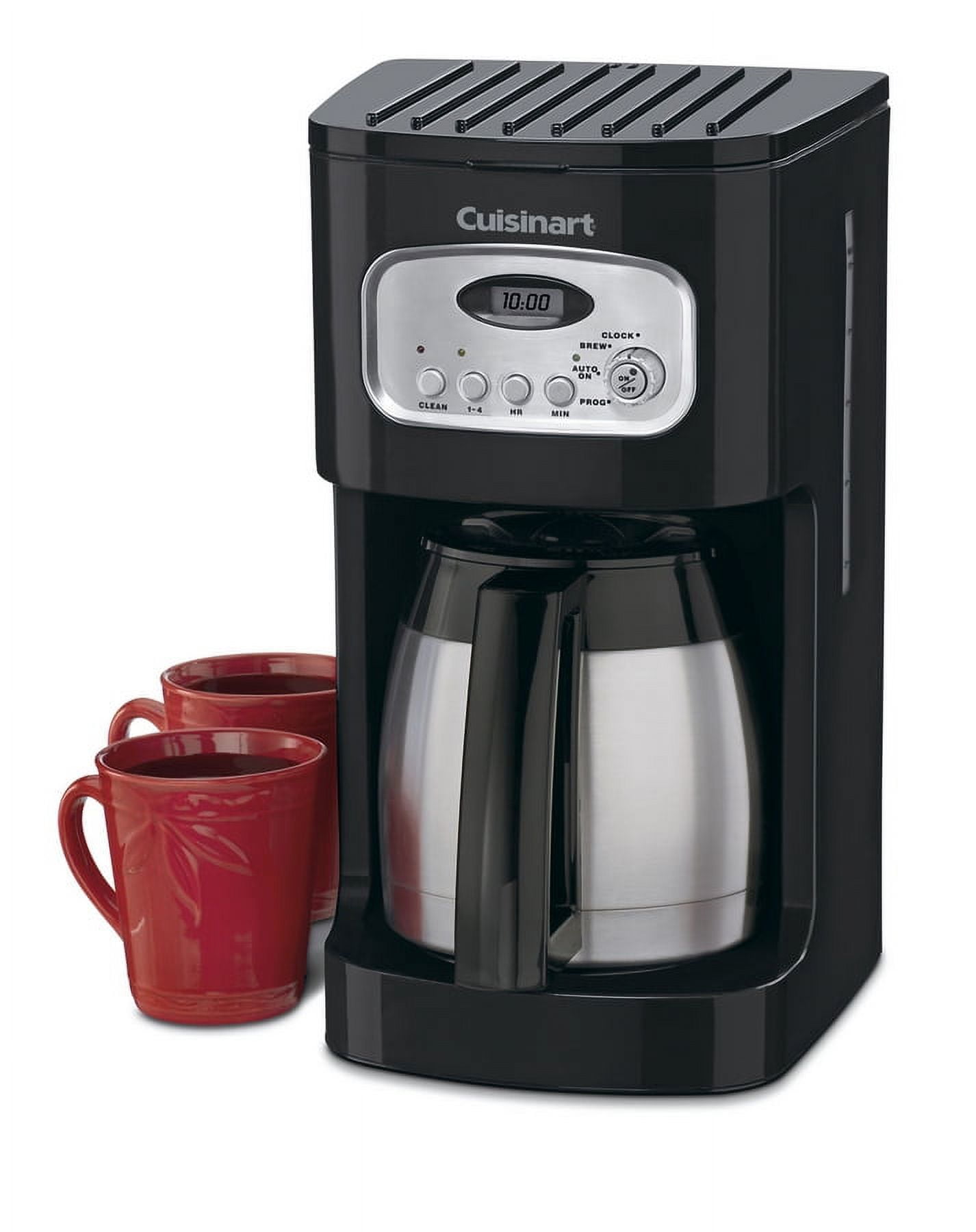 Cuisinart 10 Cup Thermal Programmable Coffeemaker with 1 to 4 Cup