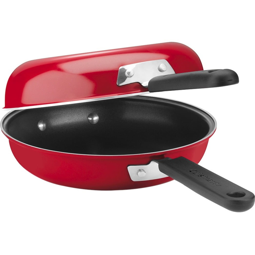 Cuisinart 2-Piece Aluminum Nonstick Frittata Pan Set in Red Specialty Sets  FP2-24R - The Home Depot