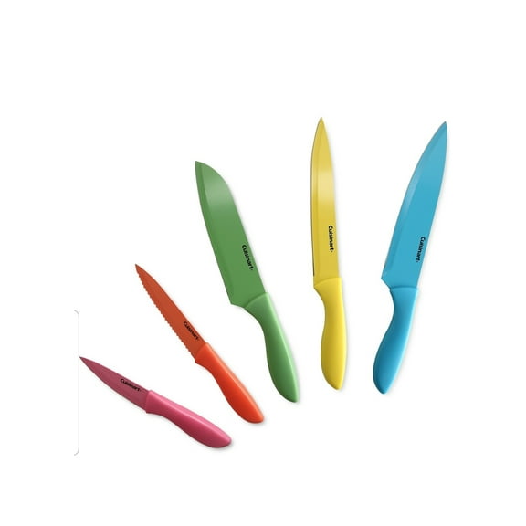 Cuisinart 10-Pc. Ceramic-Coated Cutlery Set with Blade Guards