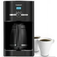 thumbnail image 1 of Cuisinart 12 Cup Classic Programmable Coffeemaker, Black, DCC-1120BK, 1 of 10