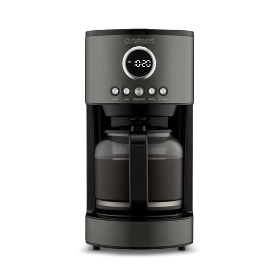 Cuisinart Stainless Steel 12-Cup Coffee Maker, Black