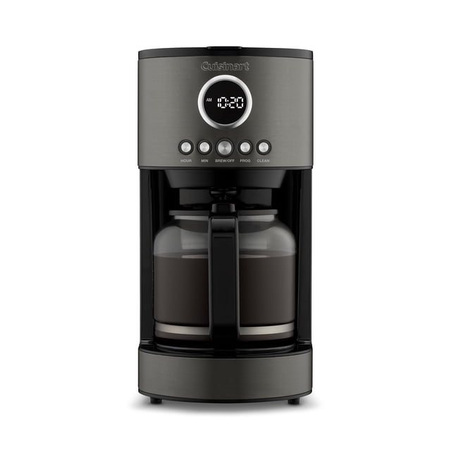Cuisinart Stainless Steel 12-Cup Coffee Maker, Black