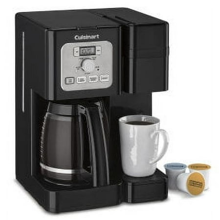 Cuisinart - Coffee Center Brew Basics Single Serve Coffee Maker - Black