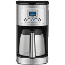 Cuisinart 12 Cup Programmable Thermal Coffeemaker, Silver, DCC-3400P1