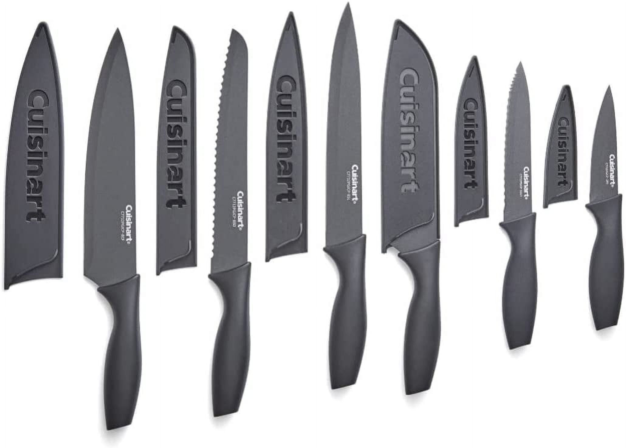 Cuisinart 12 Piece Ceramic Coated Cutlery Set - Matte Black