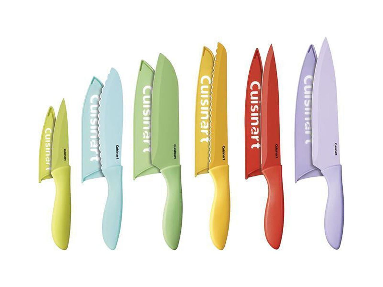Cuisinart 12 Piece Advantage Coated Knife Set
