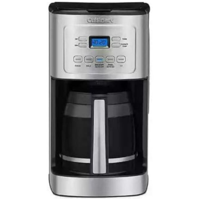 Cuisinart 14Cup Fully Automatic Coffee Maker, Glass Carafe, Stainless Steel (DCC1800