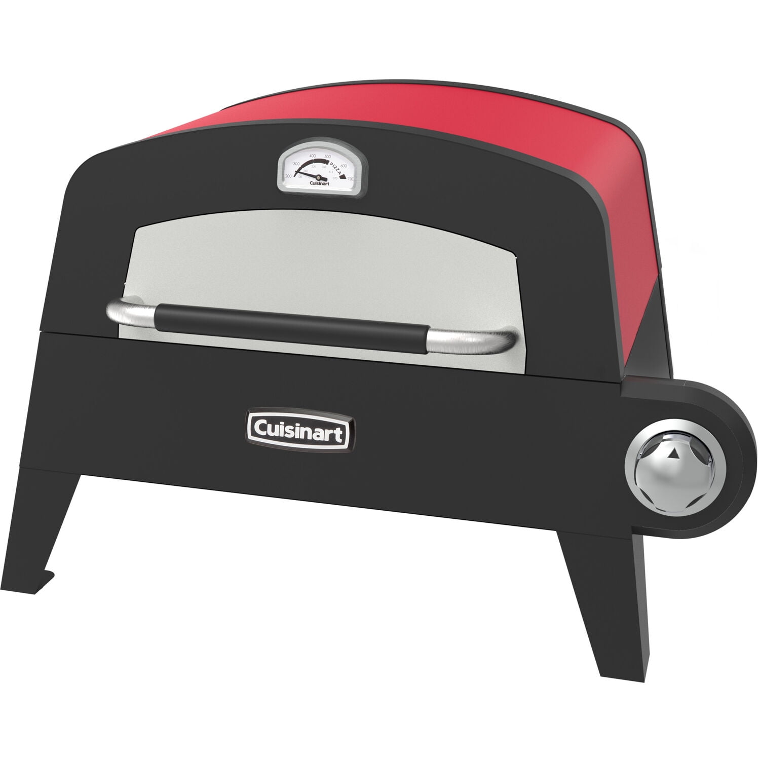 Cuisinart 15,000 BTU Propane Outdoor Portable Tabletop Pizza Oven with 13-In. Cordierite Pizza Stone in Red/Black Sansujyuku sansujyuku.com