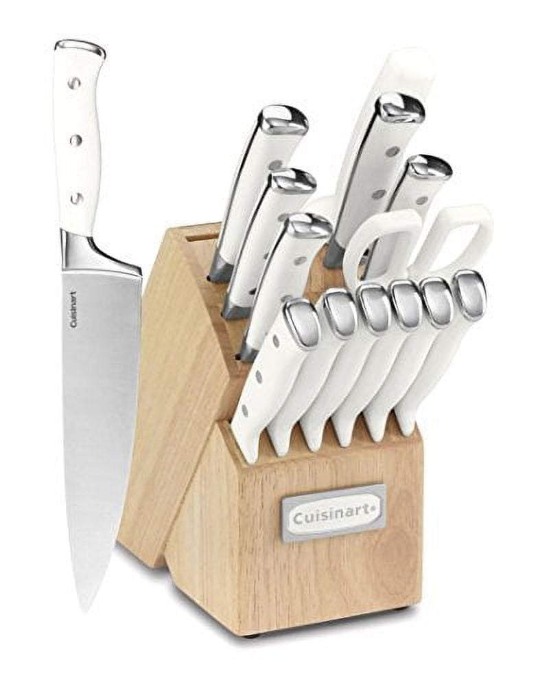 Cuisinart 15-Pc Stainless Steel Knife Block Set