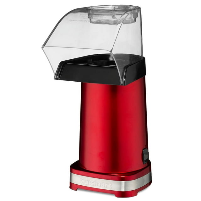 Cuisinart 1500-Watt EasyPop Hot Air Popcorn Maker, Metallic Red