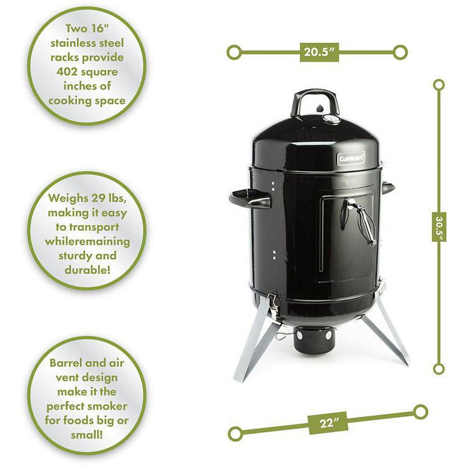 Cuisinart 16 Vertical Charcoal Smoker