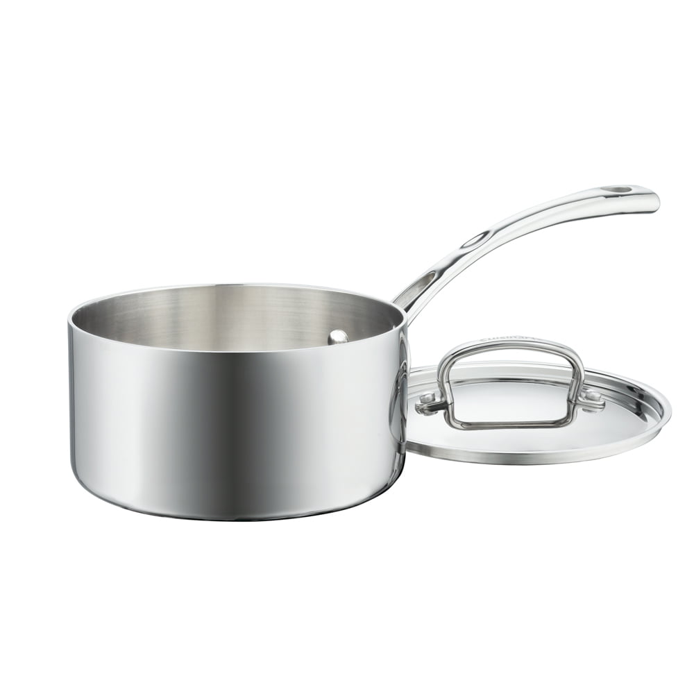 Cuisinart French Classic Tri-Ply Stainless Steel 3 qt. Covered Saucepot, 3  Qt - Foods Co.