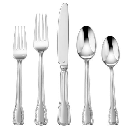 Cuisinart - Elite Valloire Collection 20-Piece Flatware Set - Silver