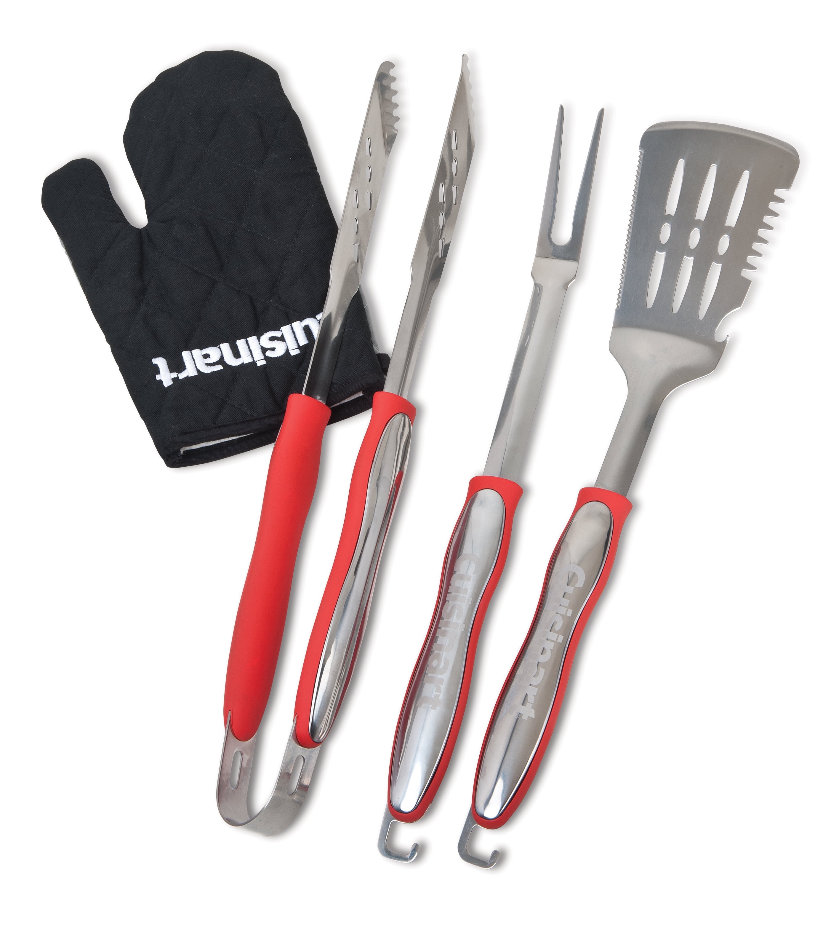 Cuisinart 4-Piece Grill Tool Set With Grill Glove - CGS-134