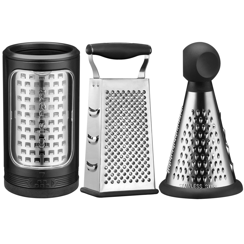 Cuisinart 3-Piece Non-Handled Grater Set - image 1 of 4