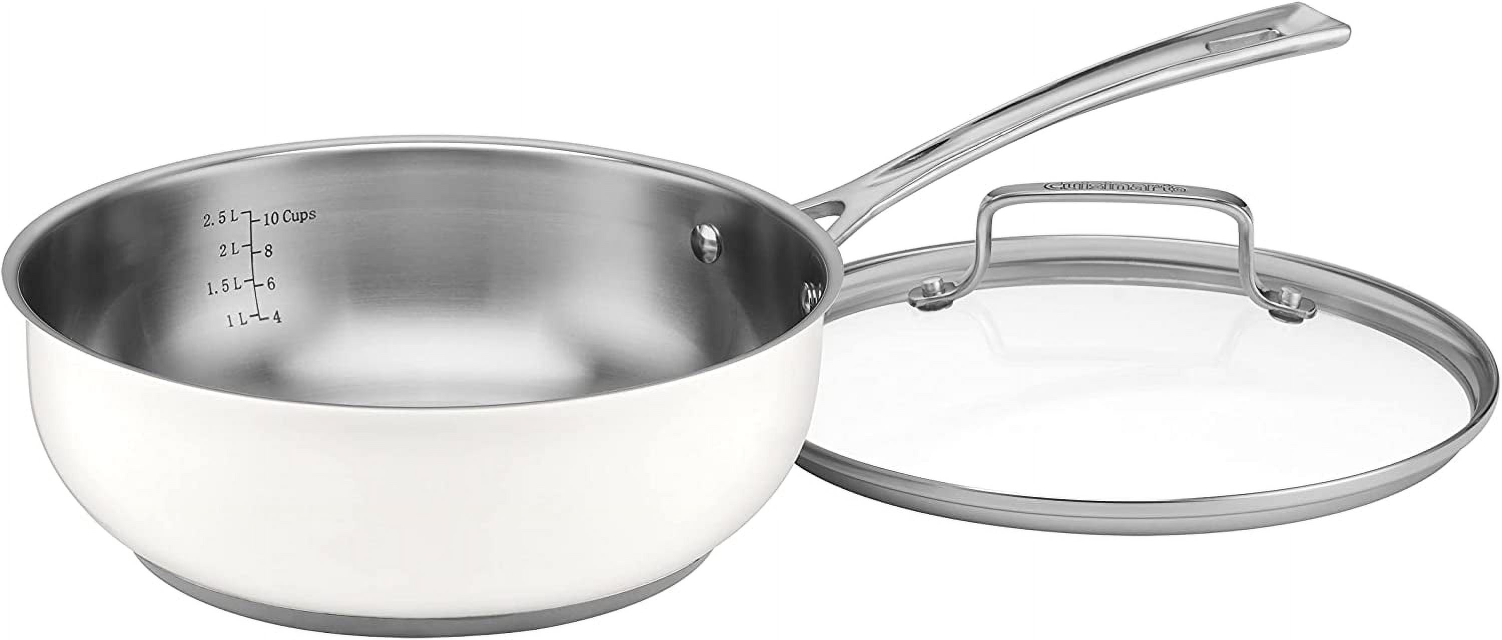 Cuisinart 3 Qt Chef's Pan with Cover