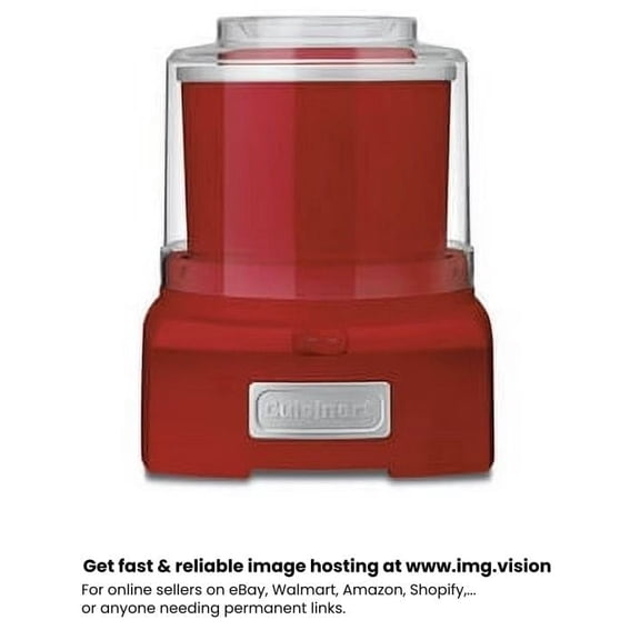 Cuisinart 3-in-1 Ice Cream, Frozen Yogurt & Sorbet Maker - Red