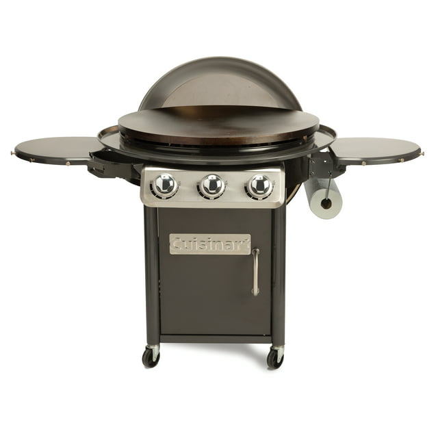 Cuisinart 30-Inch Round Flat Top Surface Outdoor, 360° XL Griddle Cooking Station