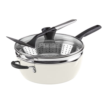 Cuisinart 4.5 Qt Preferred Pan, Crème de la Crème, PP4-26CR